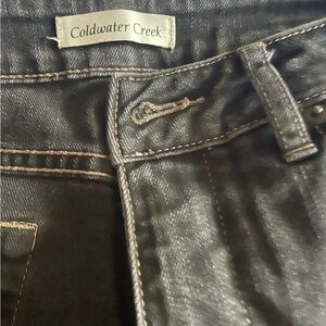 Cold water creek black jeans regular length